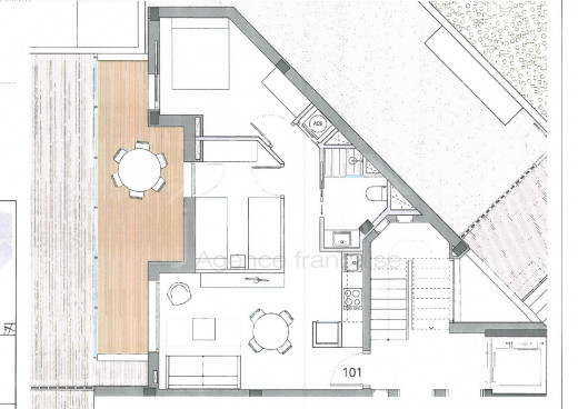Appartement NEUF : 2 chambres, 1er étage à 200m de la plage