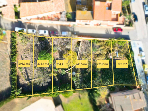 Baugrundstück von 300m2 in Vilajuïga