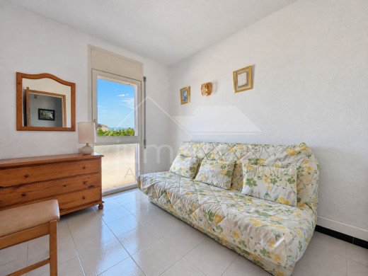 Appartement 2 chambres, vue canal, parking en sous sol
