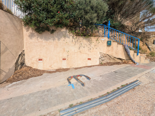 Villa mit Meerblick und Pool in Almadrava – Roses