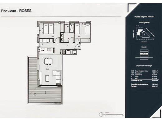 Neubauwohnung in Roses