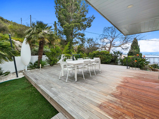 Appartement vue mer avec grande terrasse et garage à Rosas