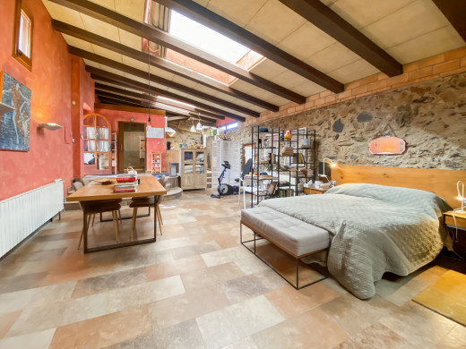 Maison avec grand jardin et loft indépendant au coeur du village
