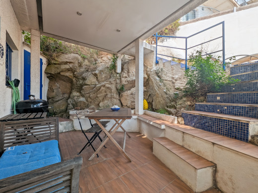 Villa mit Meerblick und Pool in Almadrava – Roses