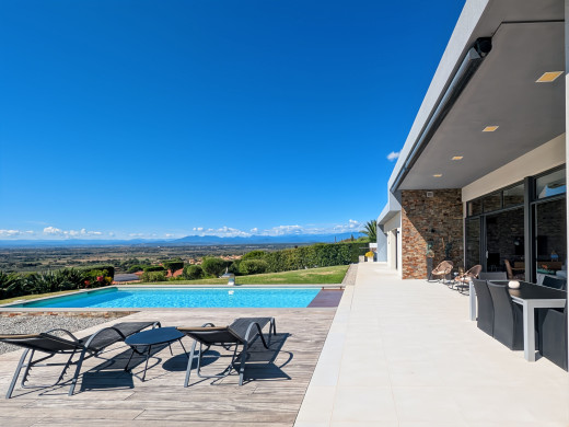 Villa de plain-pied avec vue mer, dans le meilleur quartier de l’Alt Empordà