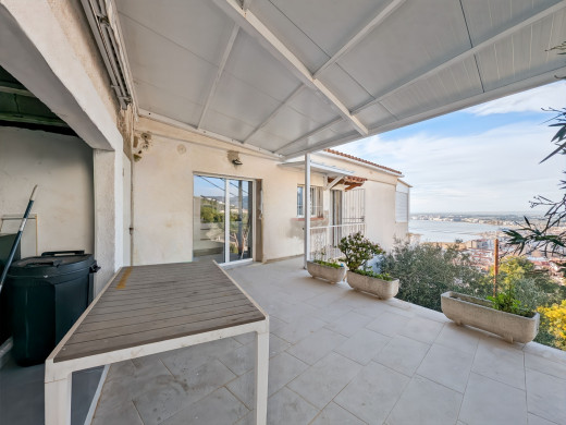 Appartement duplex vue mer et place de parking à Roses
