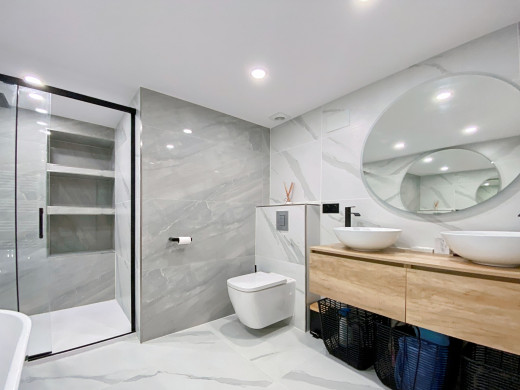 Villa avec de magnifiques vues mer et appartement indépendant à Mas Fumats, Roses
