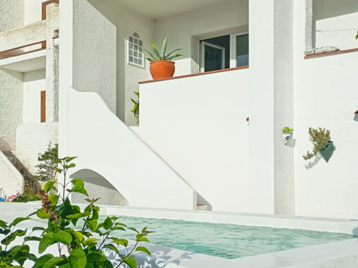 Haus mit Meerblick und touristischer Lizenz im mediterranen Stil in L'Escala