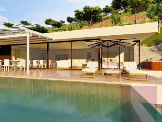 Luxury villa with sea views in Canyelles, Roses. New construction.