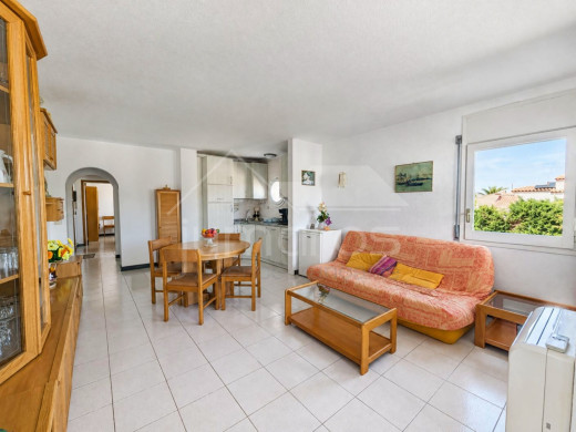 Appartement 2 chambres, vue canal, parking en sous sol