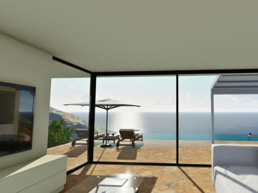 Luxury villa with sea views in Canyelles, Roses. New construction.