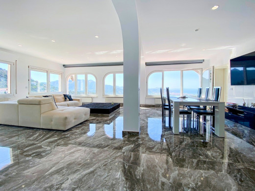 Villa avec de magnifiques vues mer et appartement indépendant à Mas Fumats, Roses