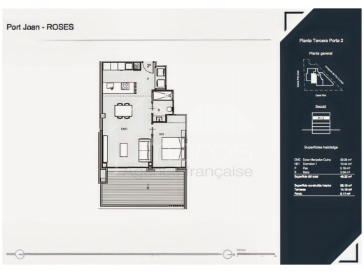 Third floor flat in Santa Margarita