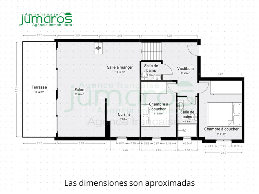 Appartement rénové avec vue mer, parking et débarras