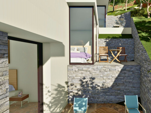 Luxury villa with sea views in Canyelles, Roses. New construction.