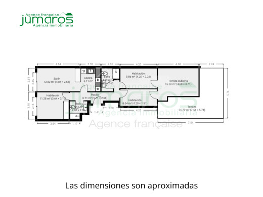 Wohnung im Zentrum von Roses mit Terrasse und Parkplatzoption