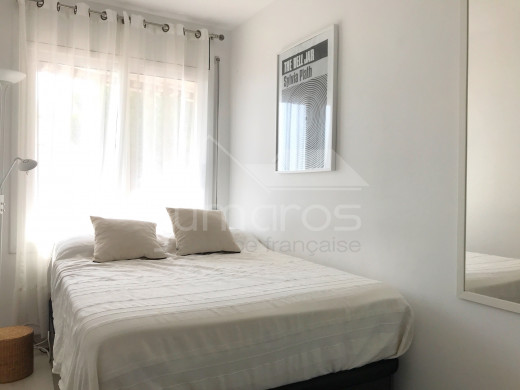 3 chambres, rénové, terrasse, vue mer, Canyelles