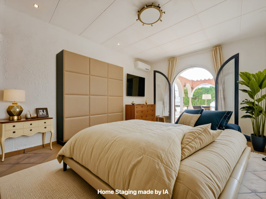 Villa mit 30m langem Bootsanleger, sehr nah am Strand