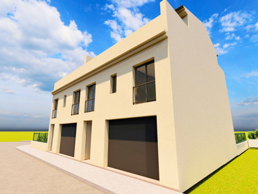 Projekt für ein neues Haus mit Pool in der Nähe von Figueres