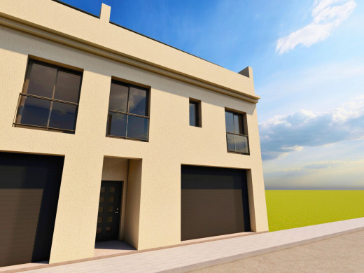 Projekt für ein neues Haus mit Pool in der Nähe von Figueres