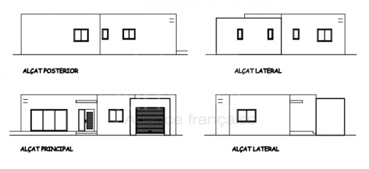Exemple projet, Neuve, 3 chambres, piscine, garage