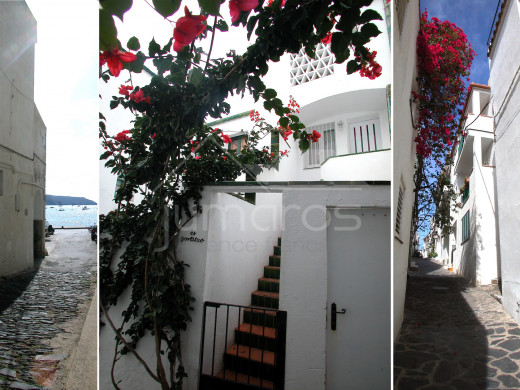 2 chambres, duplex, vue mer, centre de Cadaqués, 70m plage