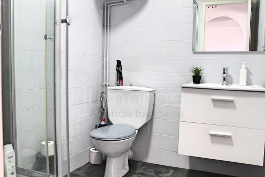 1 chambre, rénové avec terrasse et belle vue
