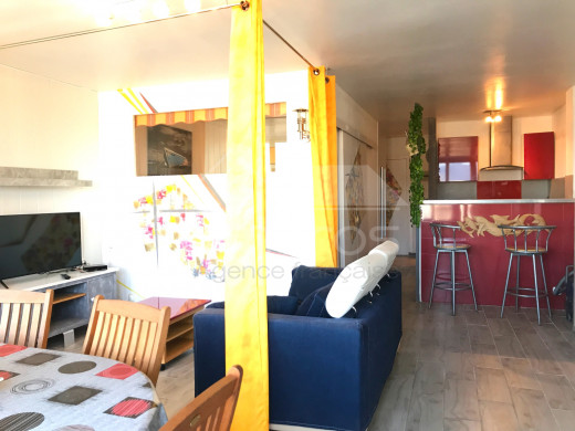 2 chambres, rénové, vue canal