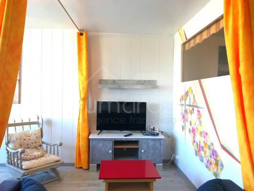 2 chambres, rénové, vue canal