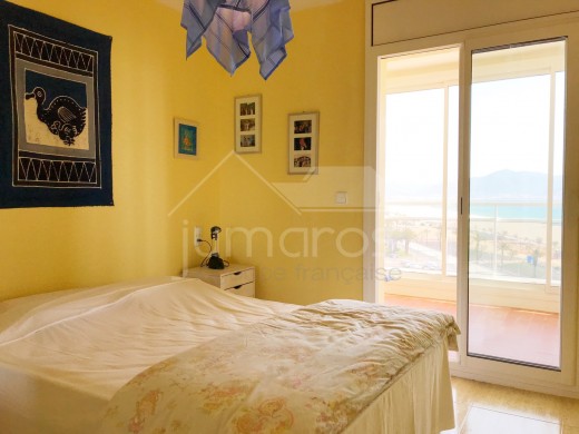 2 chambres, vue mer, 50m de la plage
