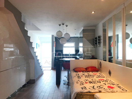 2 chambres, 83m2, jacuzzi, garage privé, amarre