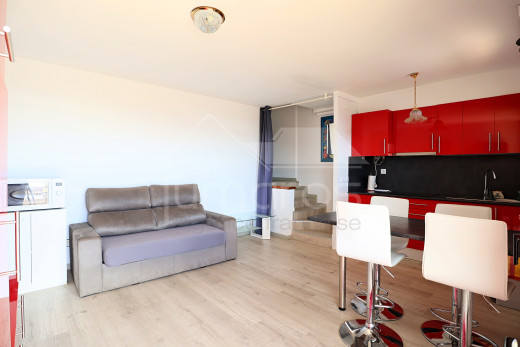 2 chambres, vue mer, rénové, proche plage et garage