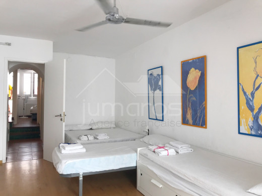2 chambres, duplex, vue mer, centre de Cadaqués, 70m plage