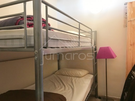 2 chambres, rénové, vue canal