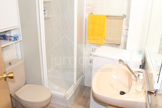 Coquet appartement de 40m2 en 1ère ligne de mer, Roses