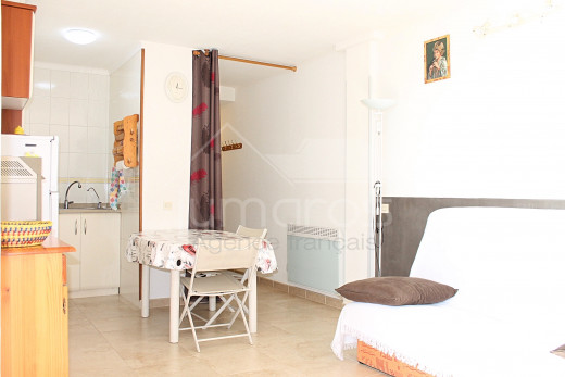 Coquet appartement de 40m2 en 1ère ligne de mer, Roses