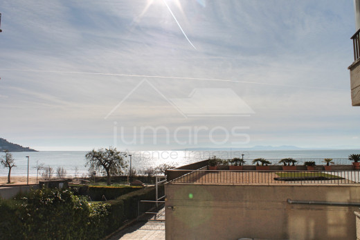 Coquet appartement de 40m2 en 1ère ligne de mer, Roses