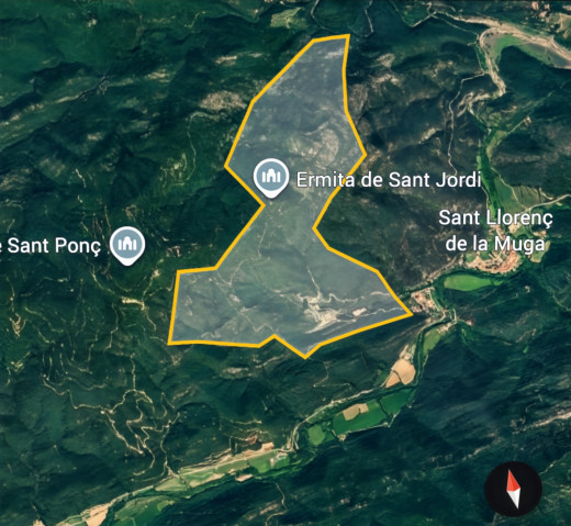 221-hectare estate in Sant Llorenç de la Muga, for sale in the Girona countryside