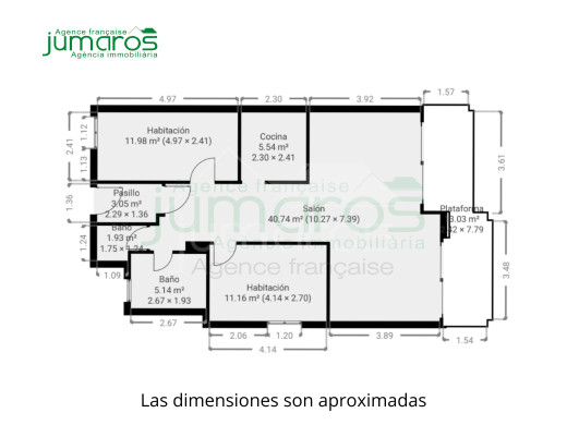 Appartement à Empuriabrava avec deux places de parking