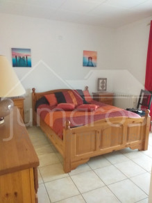 Maison moderne à Mas fumats avec piscine et jacuzzi