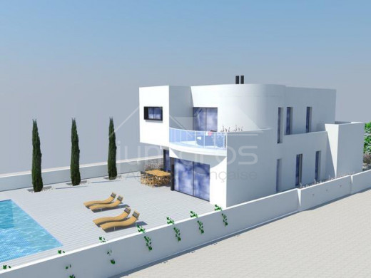 Superbe villa d'architecte avec amarre de 14,50m