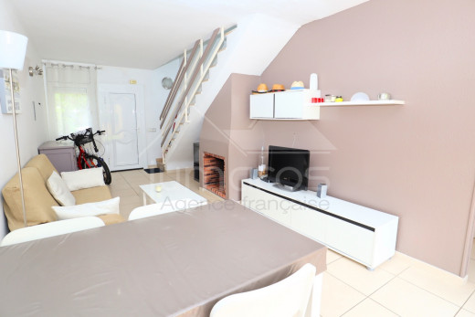 Maison, 3 chambres, amarre et piscine