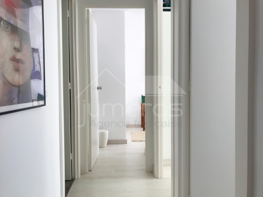 3 chambres, rénové, terrasse, vue mer, Canyelles