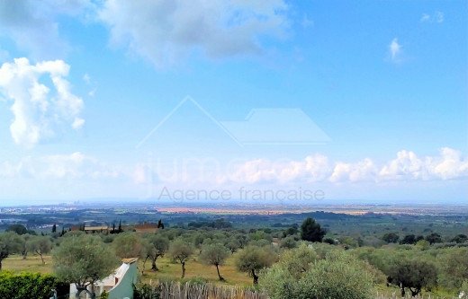 Villa standing avec vue panoramique et terrain de 1717m2