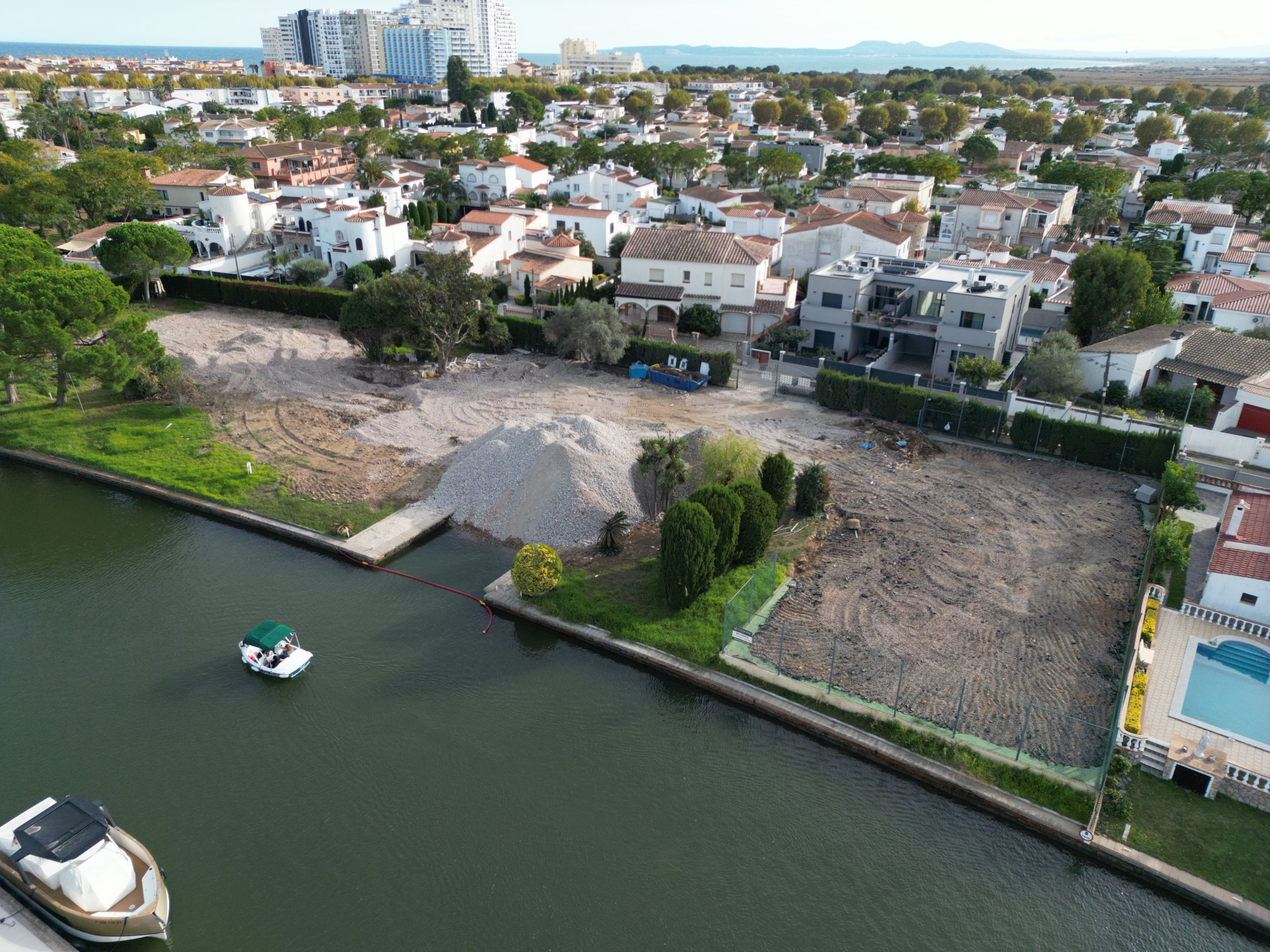 Parcelle de 500m2 au canal d'Empuriabrava