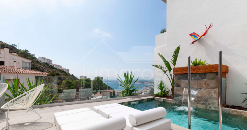 4 chambres, NEUF, vue mer, 800m plage