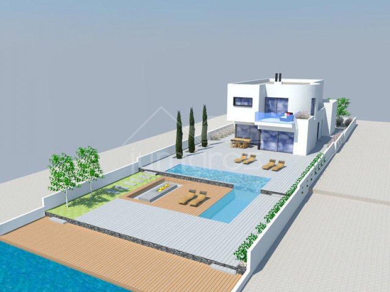 Magnífica villa diseñada por un arquitecto con 14,50m de amarre
